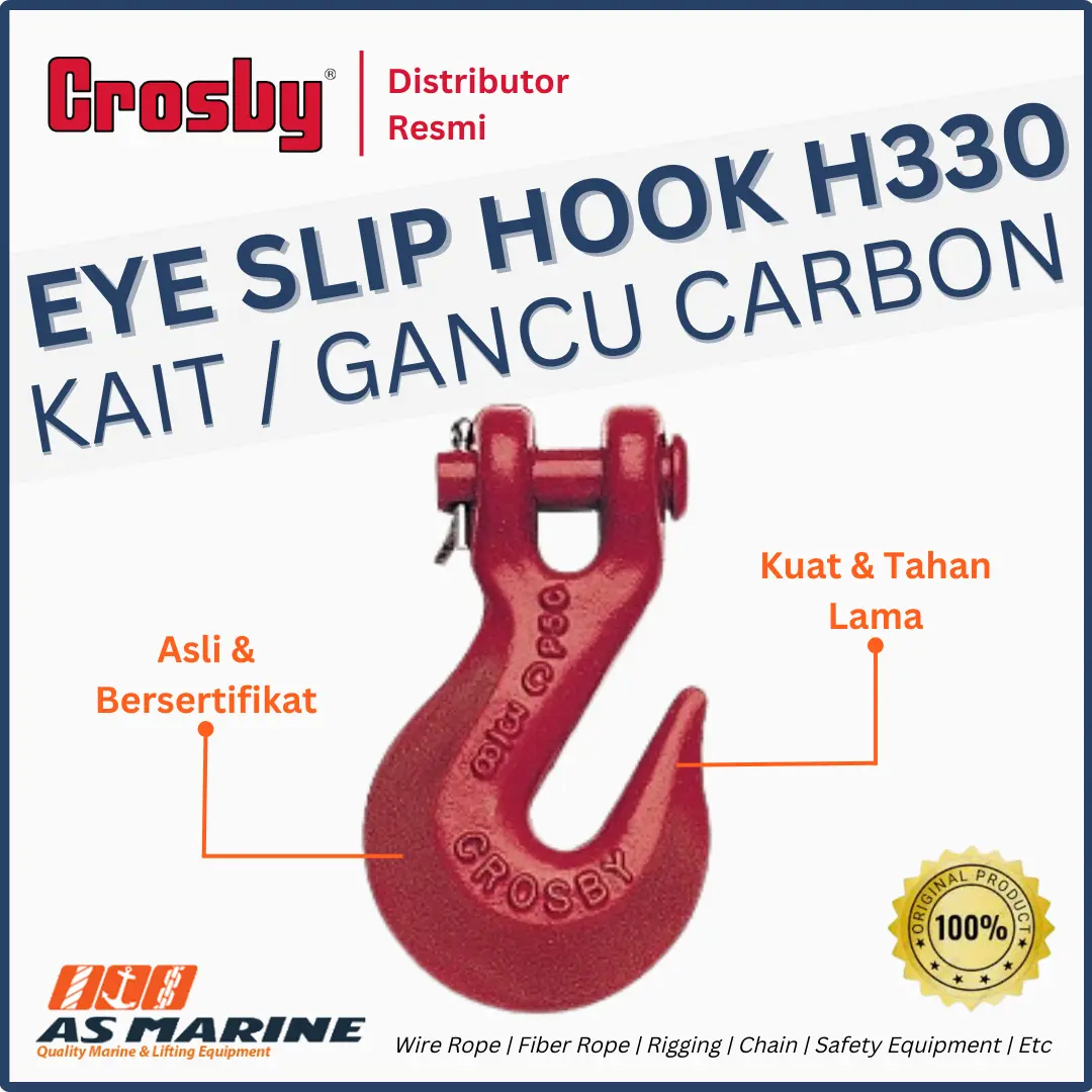 eye slip hook crosby h330